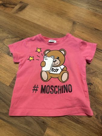 Moschino T-Shirt, Gr. 74 (9-12 Mt.) Neuwertig! Bärchen-Motiv