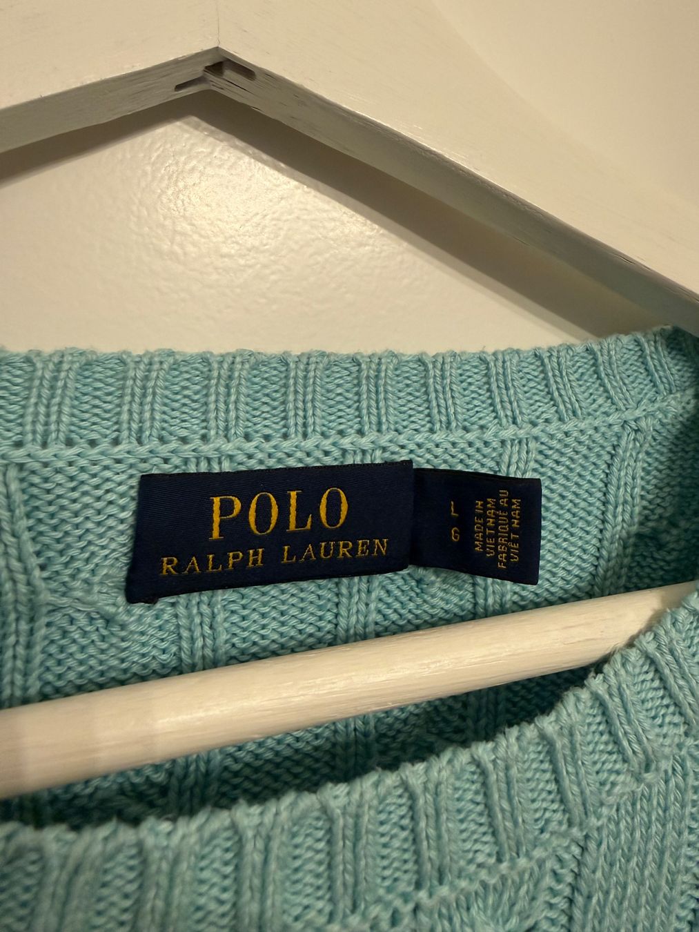 Polo Ralph Lauren Maglioni & Felpe: Polo Ralph Lauren Strickpullover, Hellblau, Gr. L – Nuovo (secondo la descrizione) da Illnau venduto da Bigmama14 1