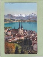 Luzern und die Alpen
