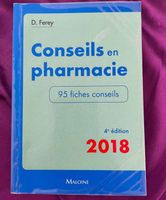 Livre Conseil En Pharmacie 2018