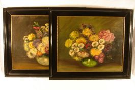2 BLUMENSTILLEBEN, PENDANTS, PAULY?