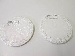 Papierdeckchen für Kuchen
