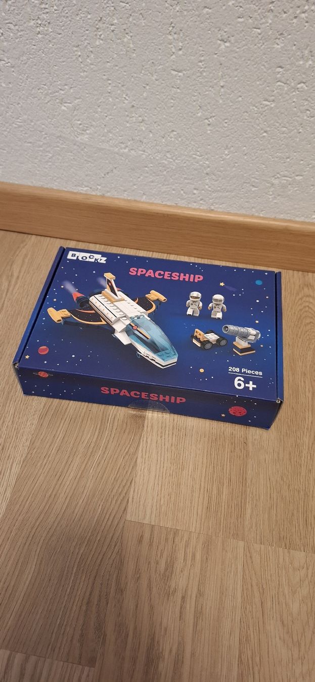 Kit di costruzioni: BlockZ SPACESHIP Bausteine Set 208 Teile – Nuovo e nell'imballaggio originale da Dietikon venduto da Miakitty