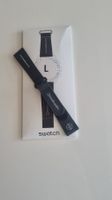 Cinturino originale Swatch MoonSwatch nero nuovo