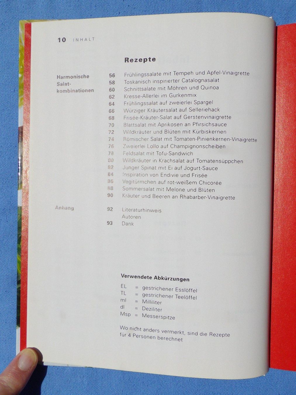 Bücher: Raffinierte Blattsalate – Gebraucht aus Uster von urs_75by 3