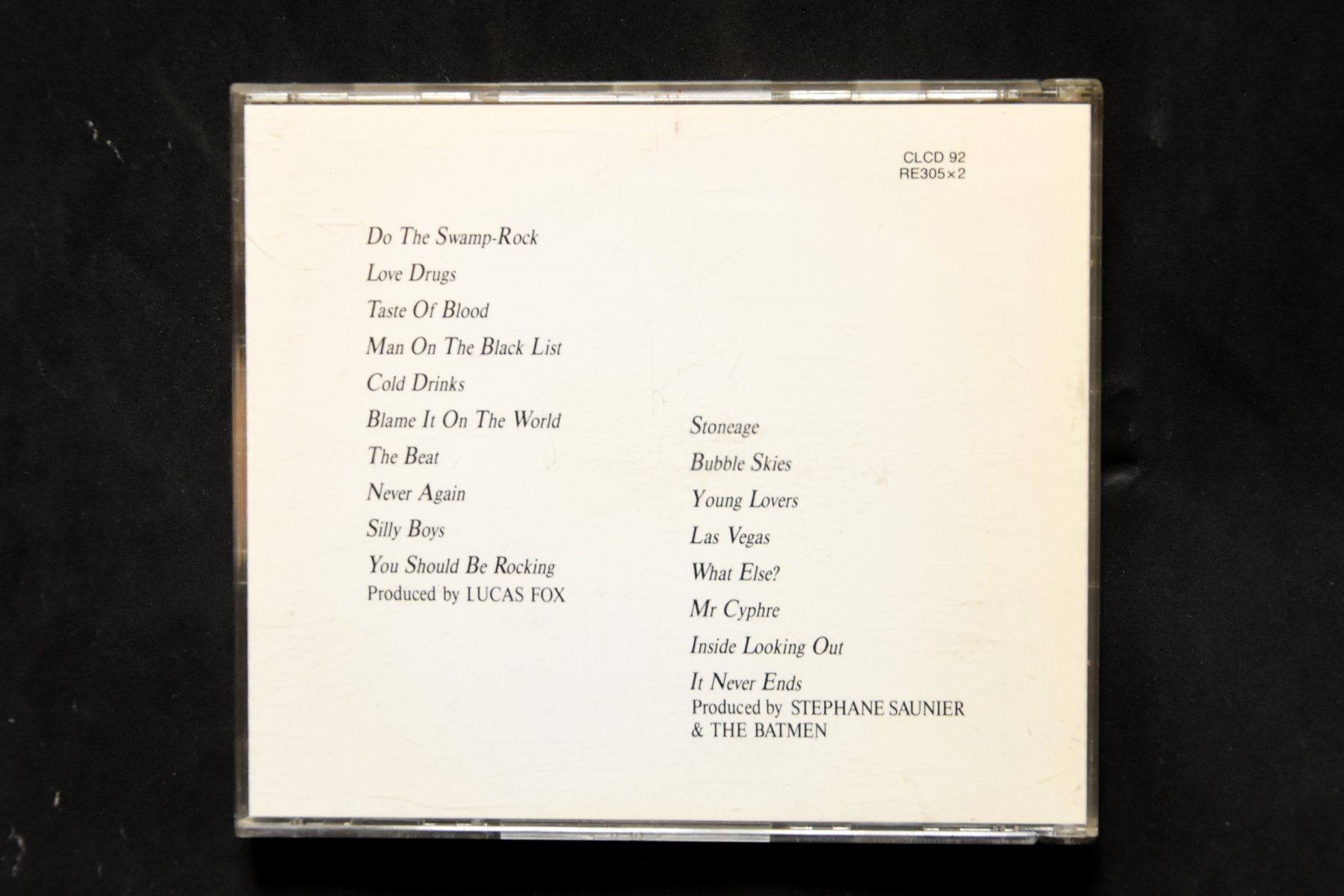CD: The Batmen - Can You Feel It Burning – Usato da Belmont-sur-Yverdon venduto da ag97 2