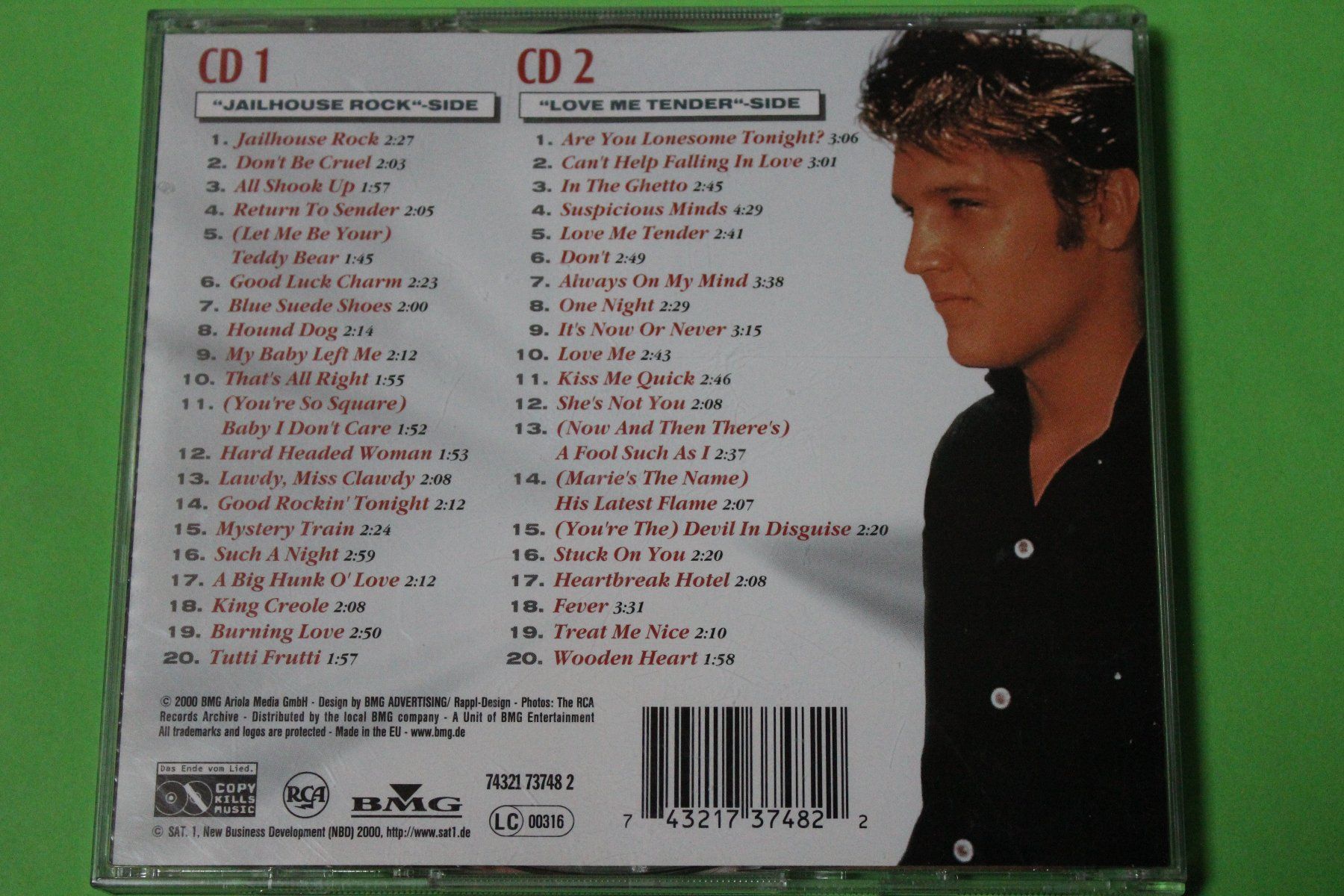 CD: Elvis Presley - Elvis 2000 2CDs vergriffen – Usato da Tübach venduto da JamesStone 3