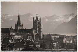 LAUSANNE Cathédale No. 1076