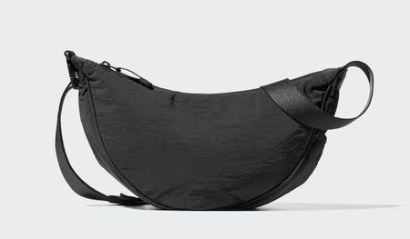 UNIQLO Moon tasche Runde Mini Schultertasche - Schwarz - Neu