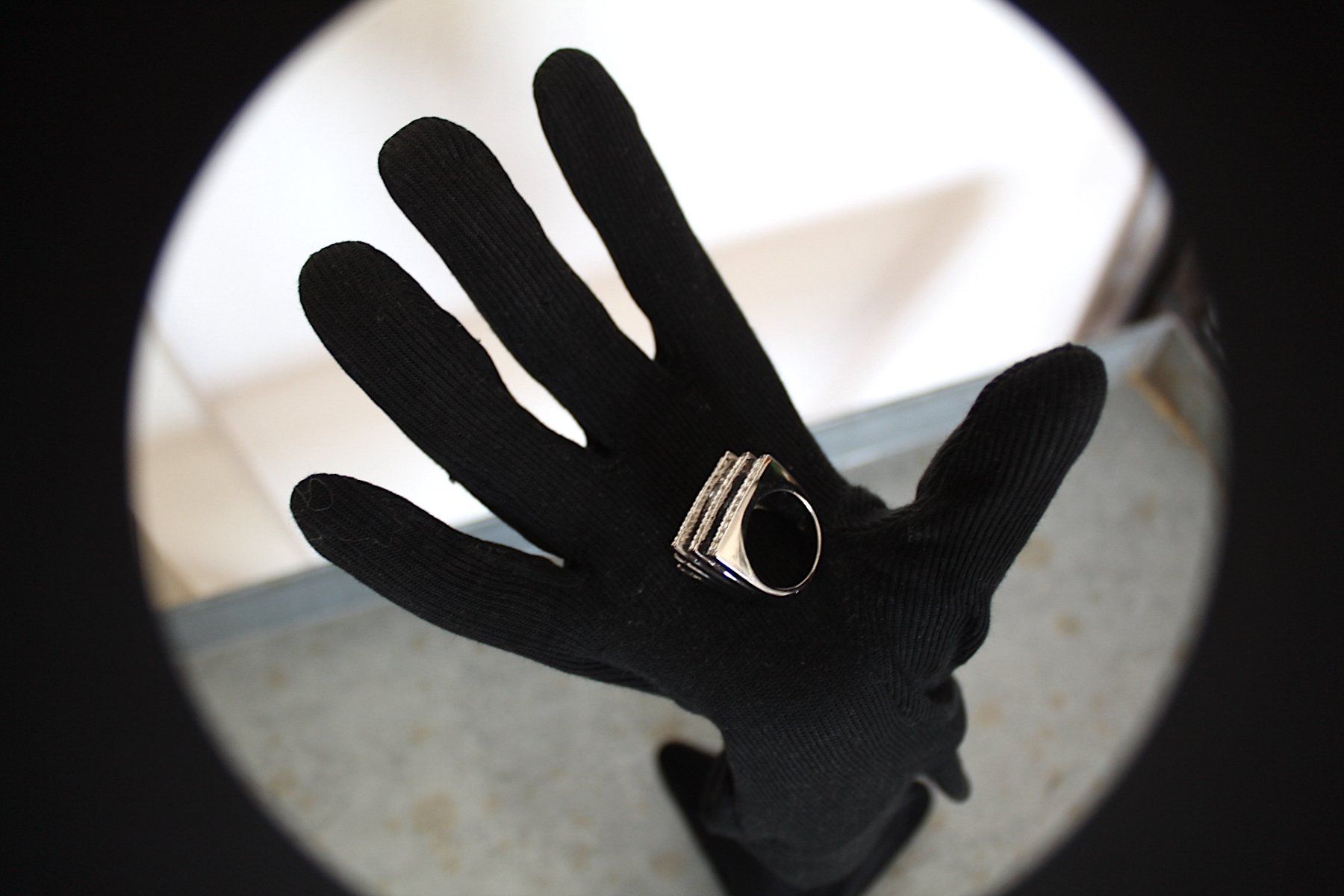 Anelli: Ring mit Strasssteine Gr. 55 - 17.5 – Usato da Locarno venduto da madame-tus-sauds 5