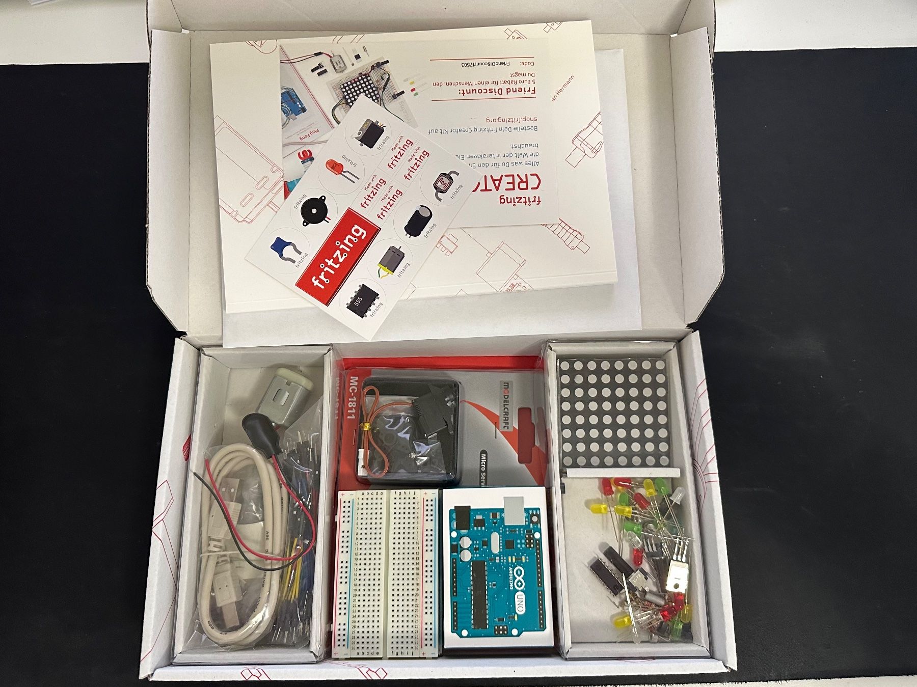 Baukästen: Arduino Kit Fritzing Creator (Elektronik/Programmierung) – Neu (gemäss Beschreibung) aus Schübelbach von  2