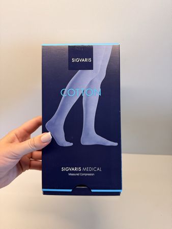 Sigvaris Cotton Kompressionsstrümpfe CCL 3 Grösse S neu