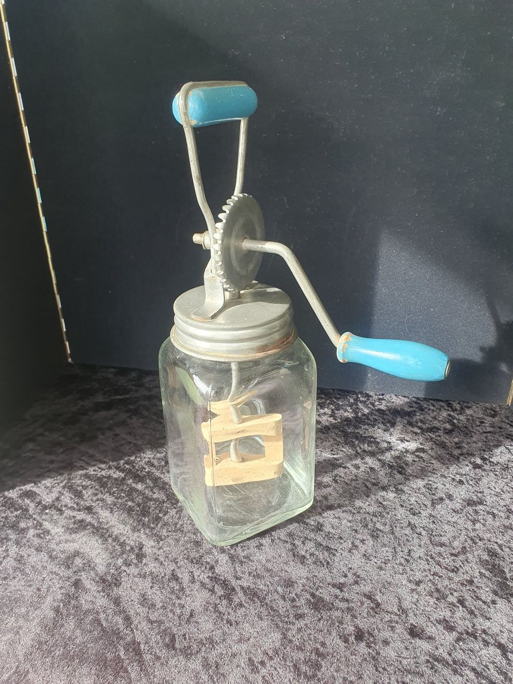 Küchengeräte: antikes Butterglas – Gebraucht aus Reinach von 3Guggerli