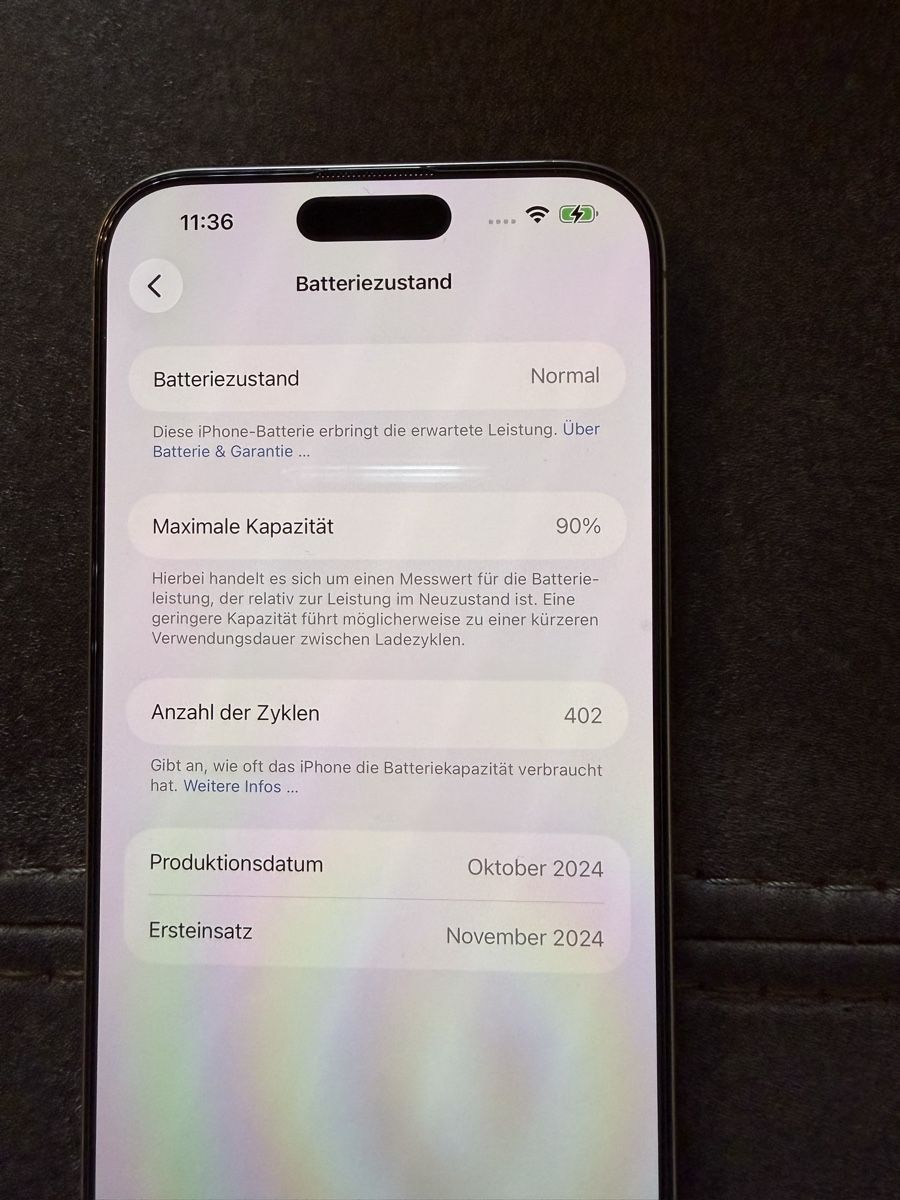 Apple Portables: Iphone 16 pro max 256 – D'occasion à hettiswil par nicobubu 5