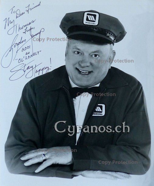 Autografi: Gordon Jump (1932-2003) Schauspieler - Autogramm – Usato da Dietikon venduto da cyranos.ch
