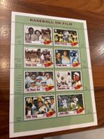 Baseball Briefmarken Filmstars 90er Jahre