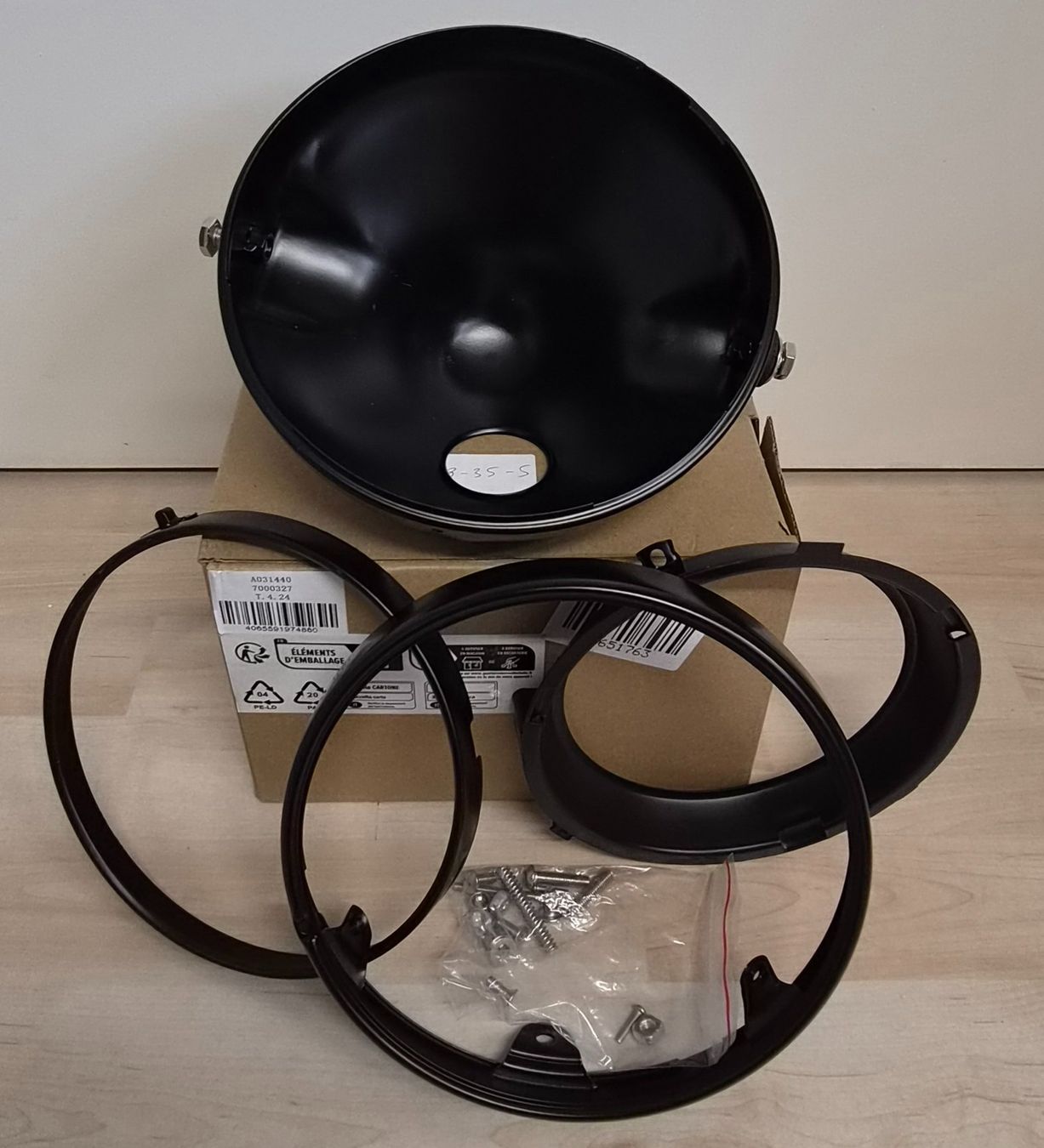 Fari: Motorrad LED-Scheinwerfer 7 Zoll Gehäuse und Einsatz,LedPERF – Nuovo e nell'imballaggio originale da Weinfelden venduto da Dato 3