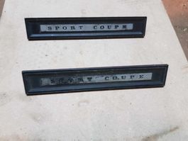 Schriftzüge Emblem  Sport Coupe