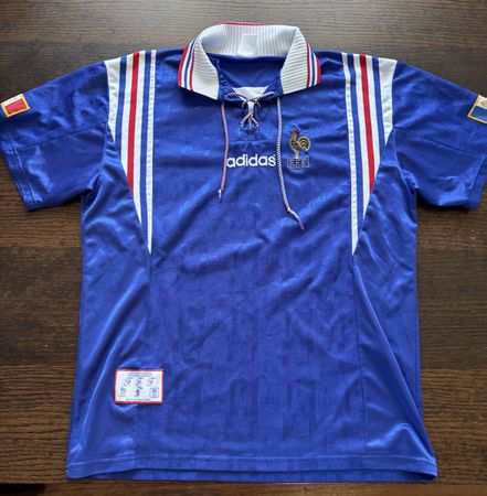 Original Fussballtrikot Frankreich 1996