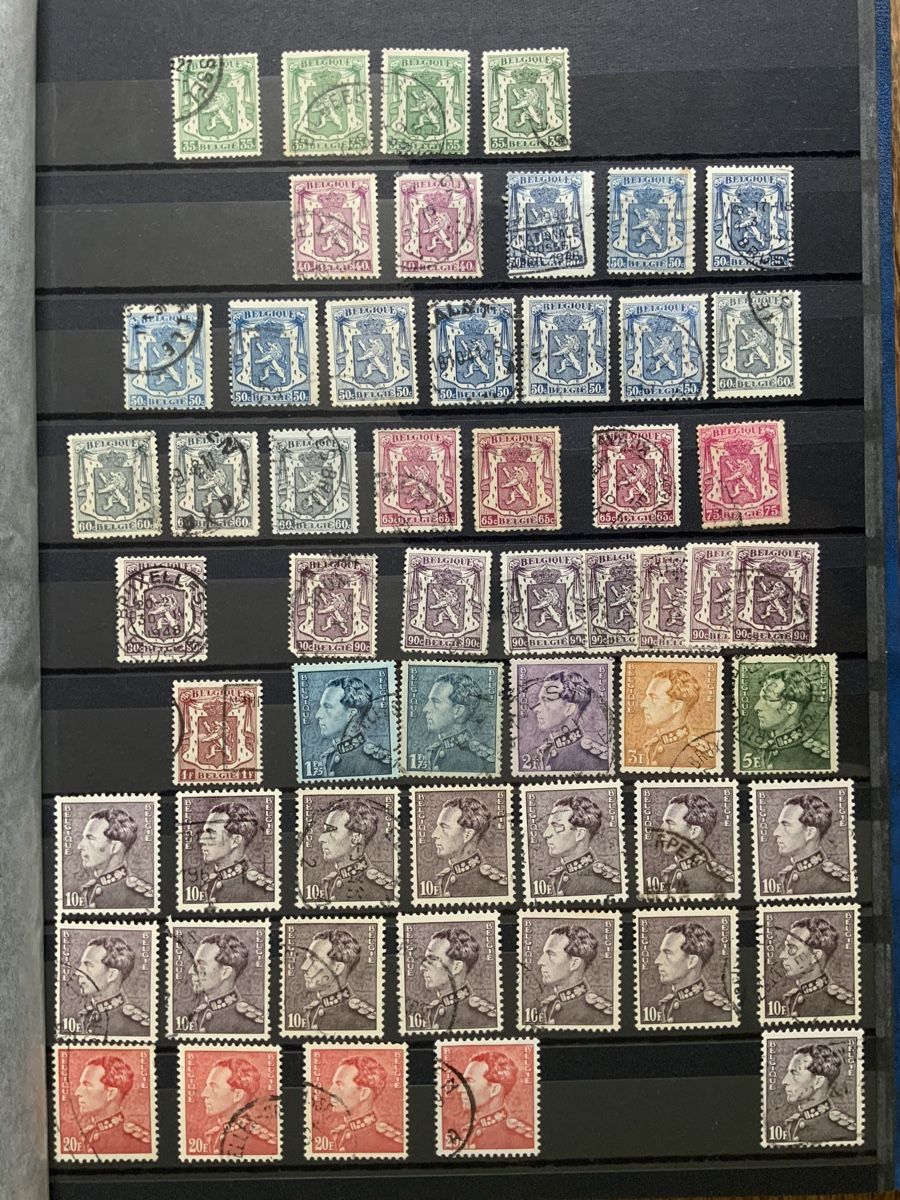 Tutti i francobolli: Belgien Briefmarken – Usato da Binningen venduto da chr_cr5n