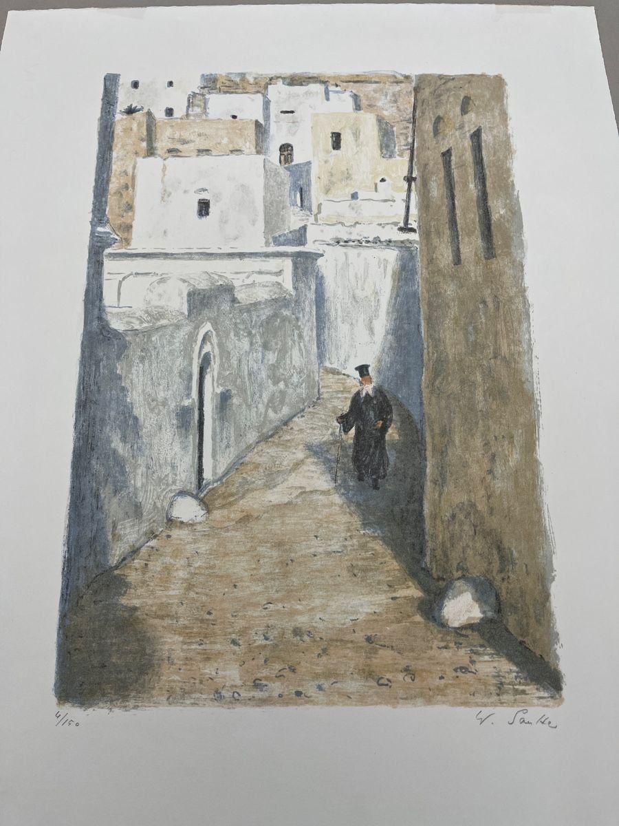 Grafica & Litografie: WALTER SAUTTER LITHOGRAPHIE SIGNIERT NUMMERIERT – Usato da Gersau venduto da grafik-kunst 3