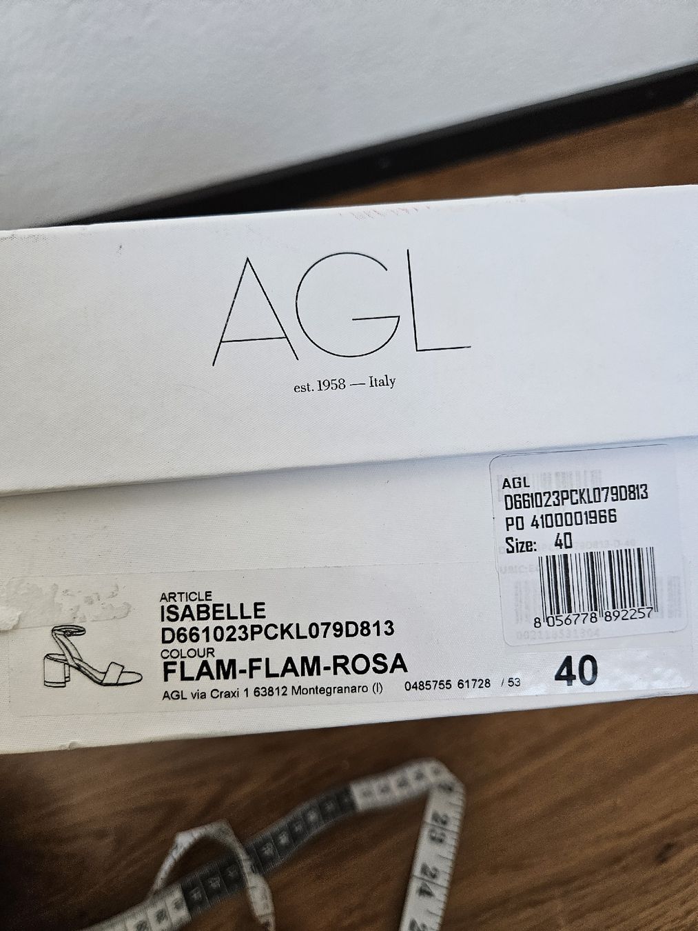 AGL Scarpe da donna: AGL Schuhe, neu,Größe 40, pink – Nuovo e nell'imballaggio originale da Zuchwil venduto da ger_ws6t 7