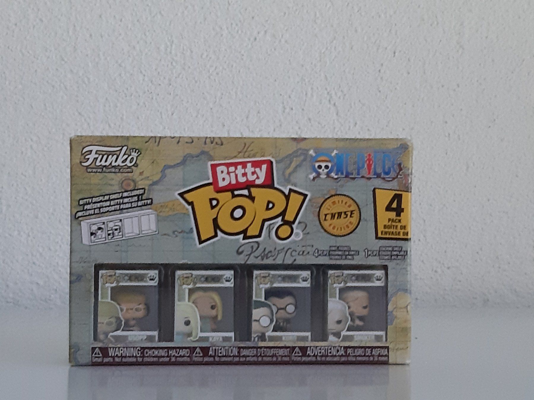 Funko Statuette: Funko Bitty POP Figure One Piece X4 – Nuovo e nell'imballaggio originale da Buchs SG venduto da Bray_Law