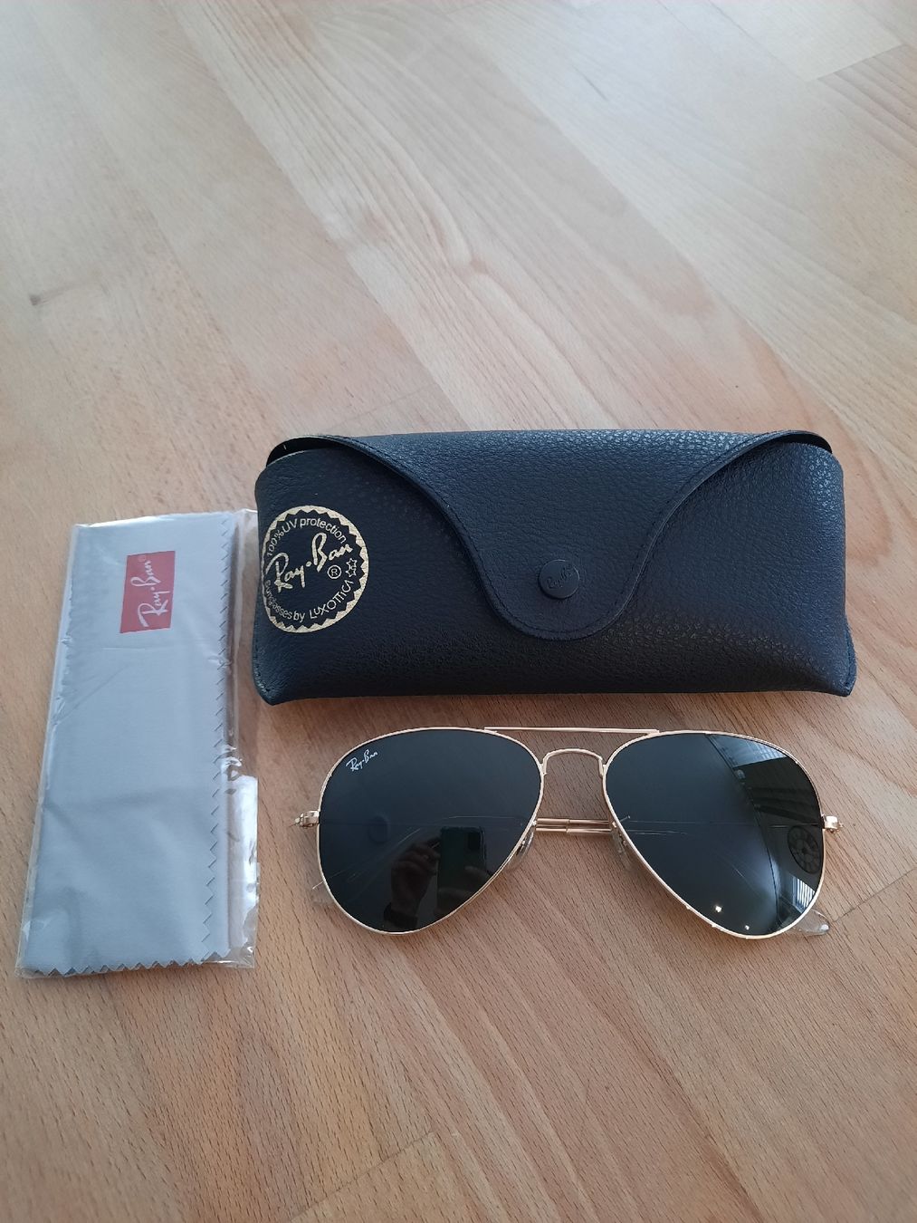 Ray-Ban Occhiali & Lenti: Ray Ban Aviator – Nuovo (secondo la descrizione) da Attalens venduto da mar_rq8k