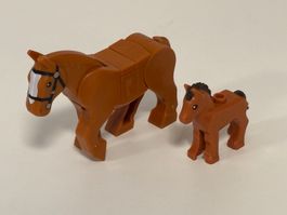 Lego Pferd mit Fohlen Neu