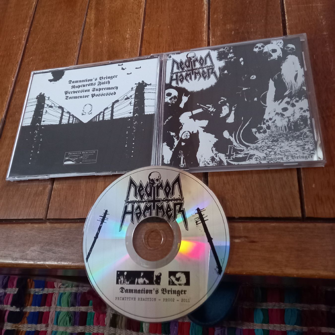 CD: neutron hammer- damnation... – Usato da St-Cergue venduto da VeganWarrior