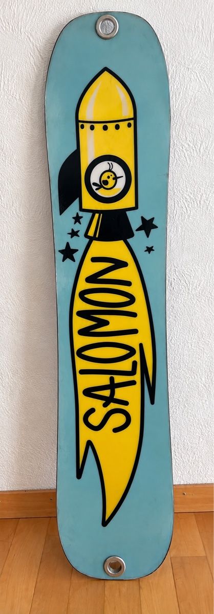 Salomon Board: Salomon Team Kinder-Snowboard 100 cm inkl. Salomon Bindung – Usato da Pfäffikon ZH venduto da skazi82 2