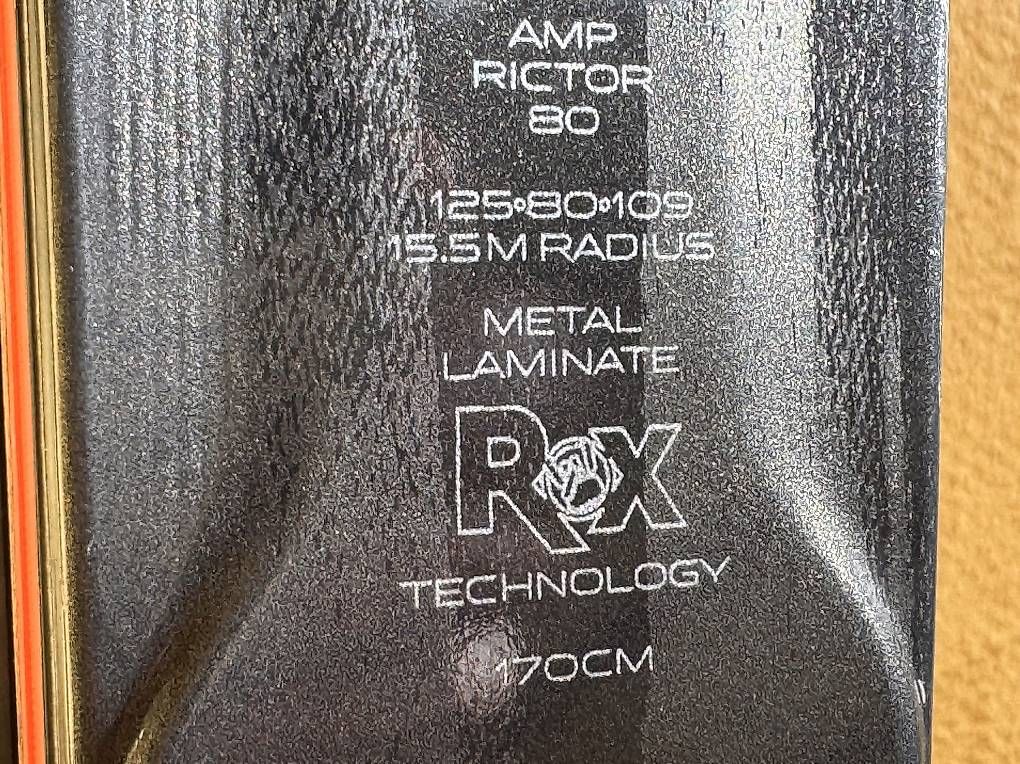 Sci: K2 A.M.P. Rictor 80. SKI 170cm – Usato da Basel venduto da Fukung 1