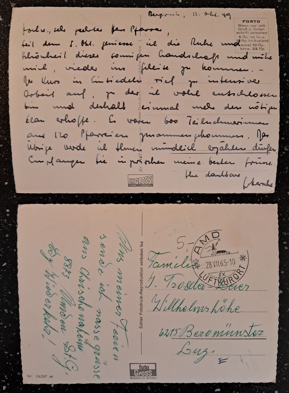 Cartes postales: 2 AK AMDEN - EINIGE MANGEL – D'occasion à Ponto Valentino par giorgia06 1