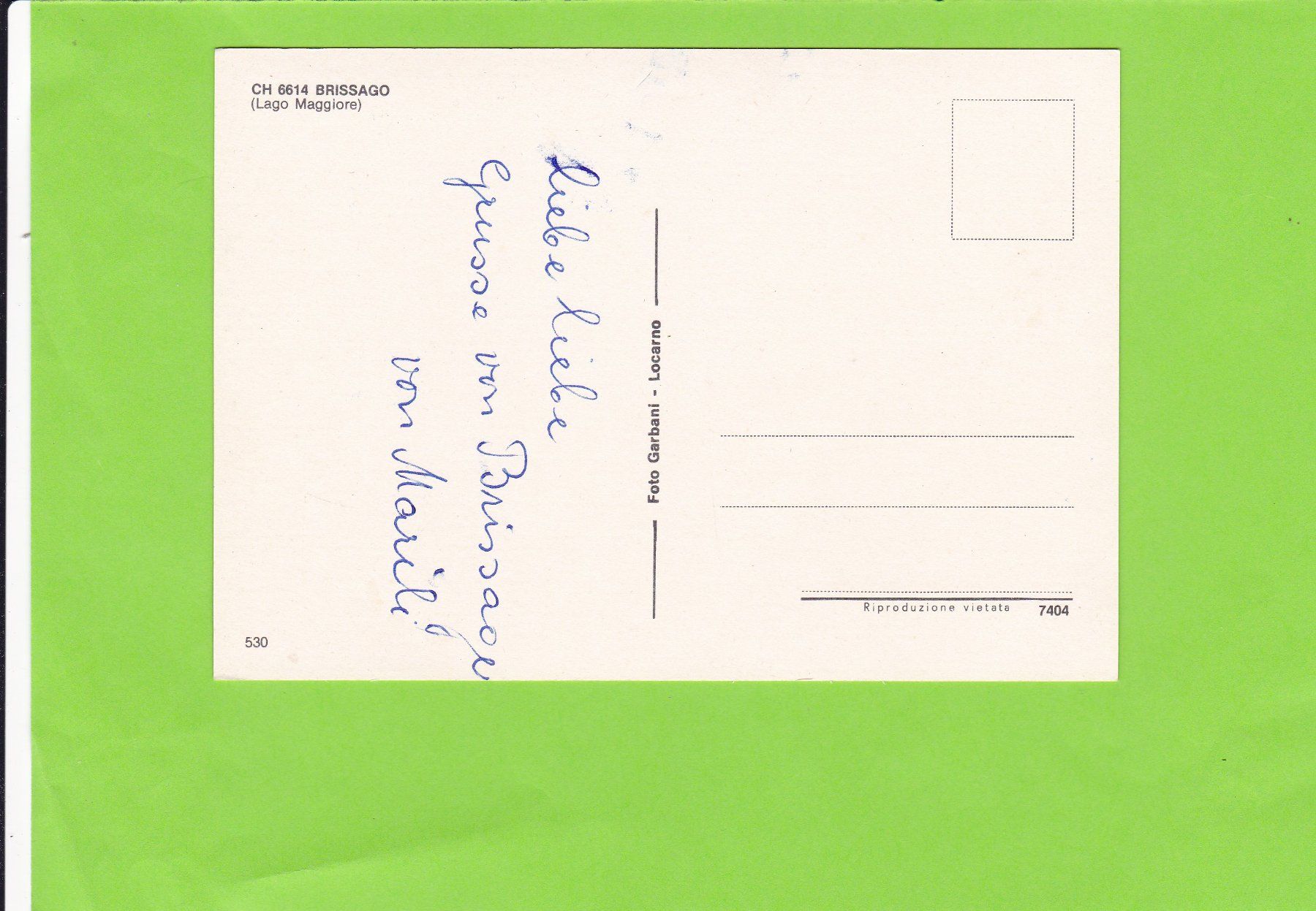 Cartes postales: Brissago – D'occasion à St. Peterzell par neckertal 1