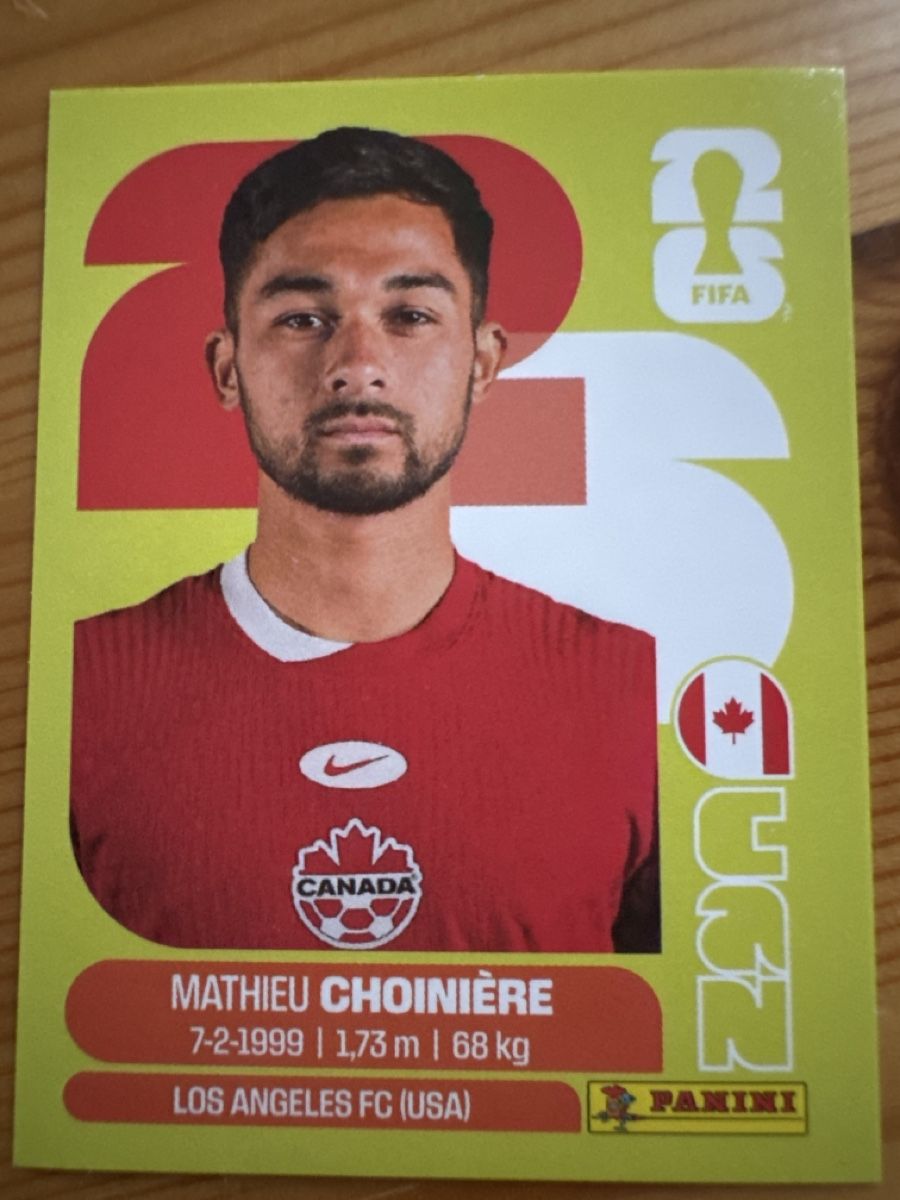 Panini Sammelbilder & Trading cards: Panini FWC 2026 CAN15 – Gebraucht aus Vesenaz von miguelfdfrade