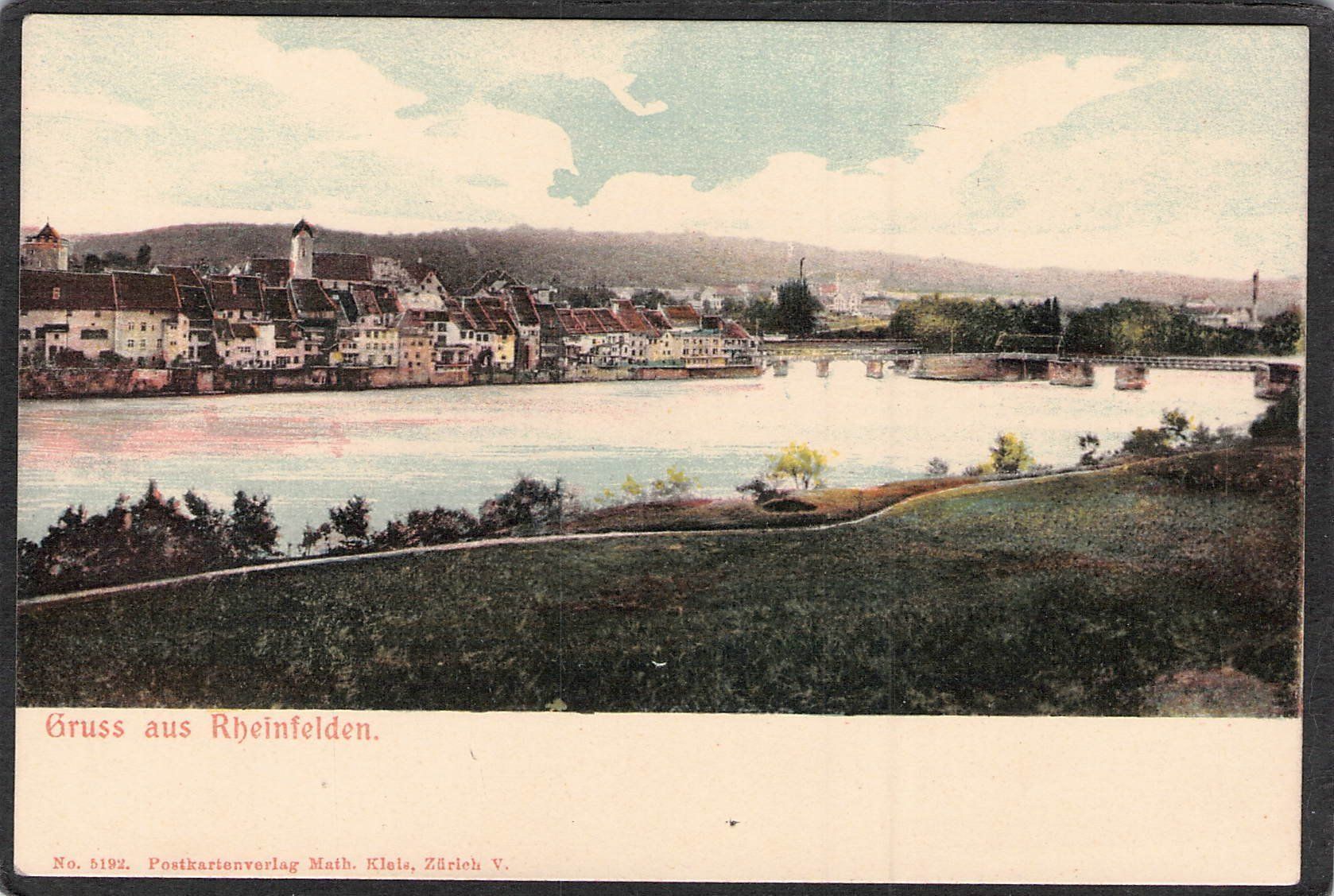 Cartoline postali: ^Gruss aus Rheinfelden – Usato da Reichenburg venduto da ibiza18