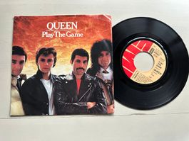 QUEEN FREDDIE MERCURY rare Play the game Single Kult Top Hit