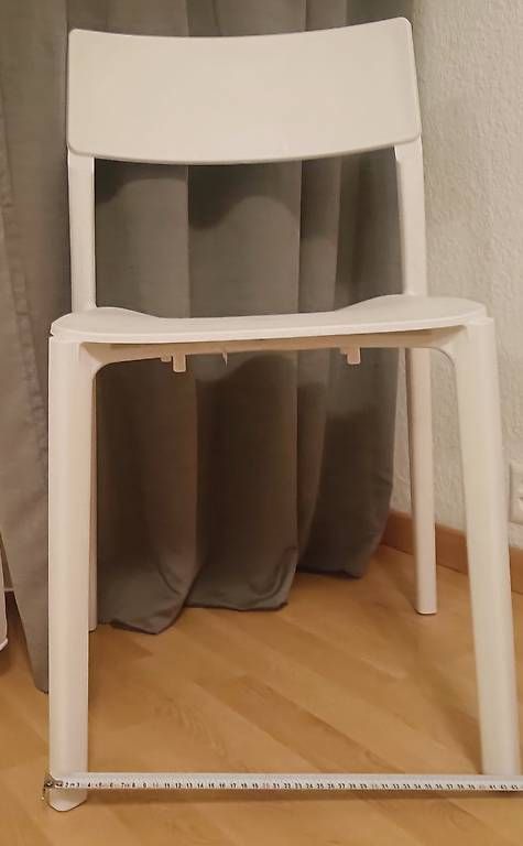 Ikea Sedie: Stuhl IKEA JANINGE , weiss – Usato da Bern venduto da sv-trade 2