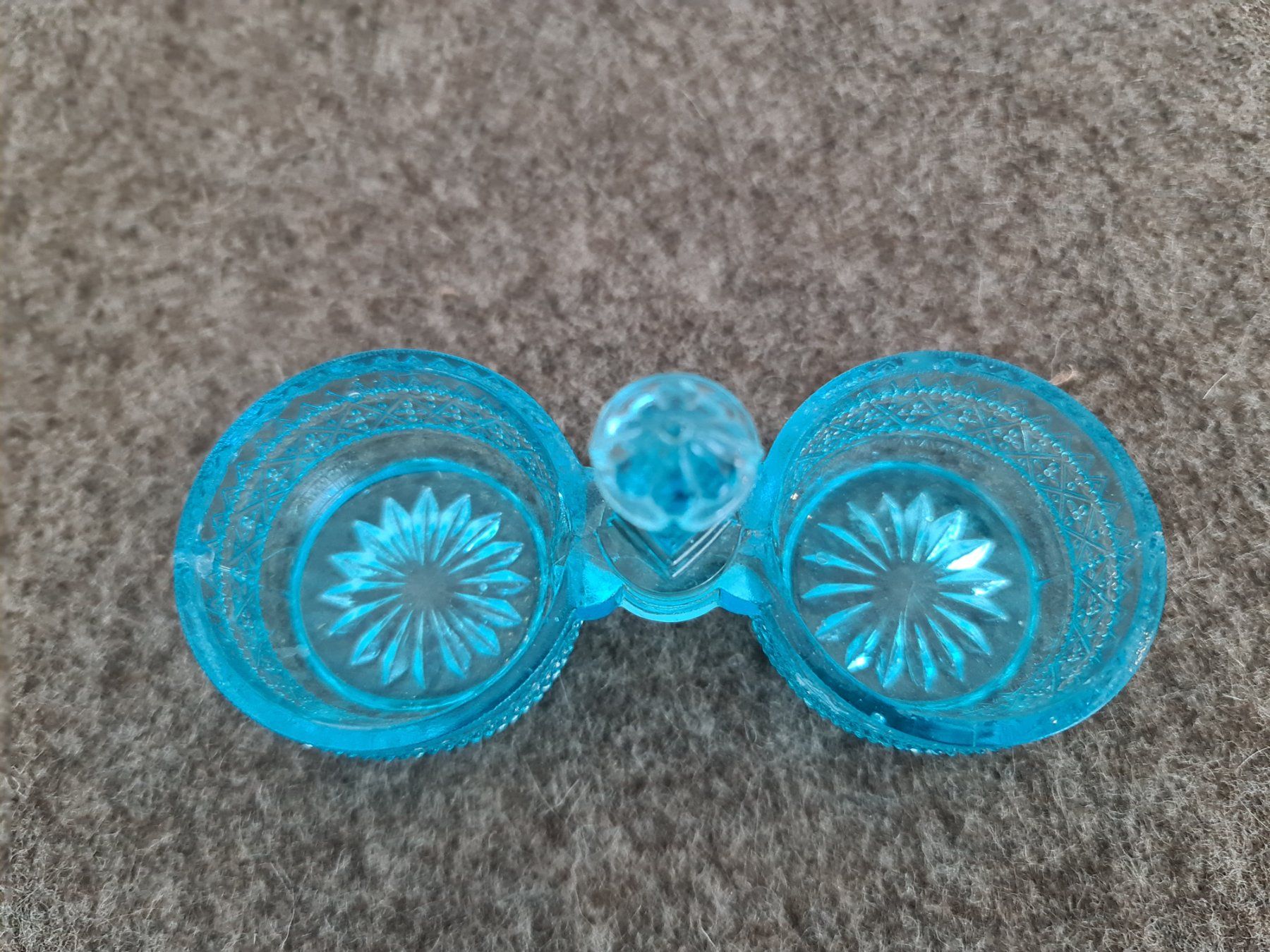 Tutte le decorazioni: Antike Salière - Salznapf, blau – Usato da Uster venduto da Cruleye 3