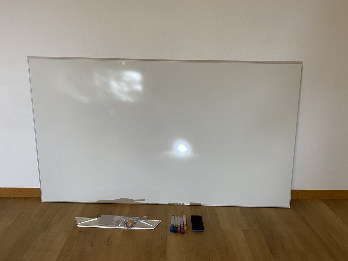 Lavagne: Whiteboard / Weisswandtafel emaliert – Usato da Wittnau venduto da tim_2mkl
