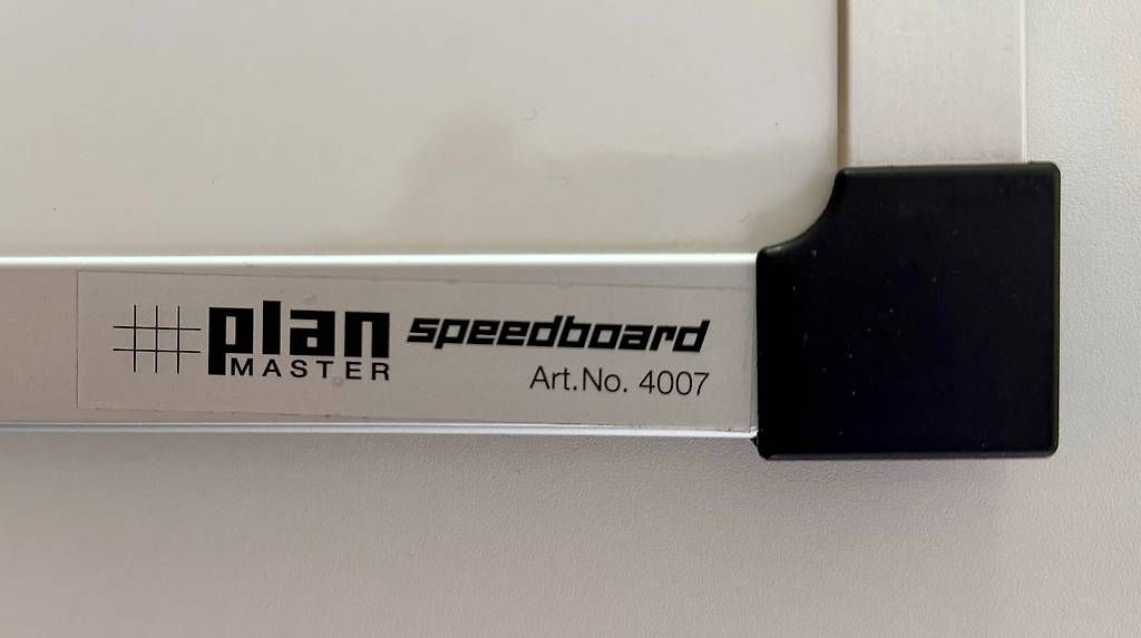 Lavagne: Plan Master Speedboard Whiteboard Art. No. 4007 mit Zubehör – Usato da Sattel venduto da ErikCs 1