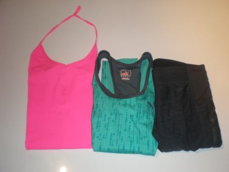 Running Shirt und Sports Leggings