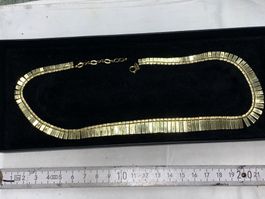 Konvolut Schmuck Ketten Anhänger Colier Brosche
