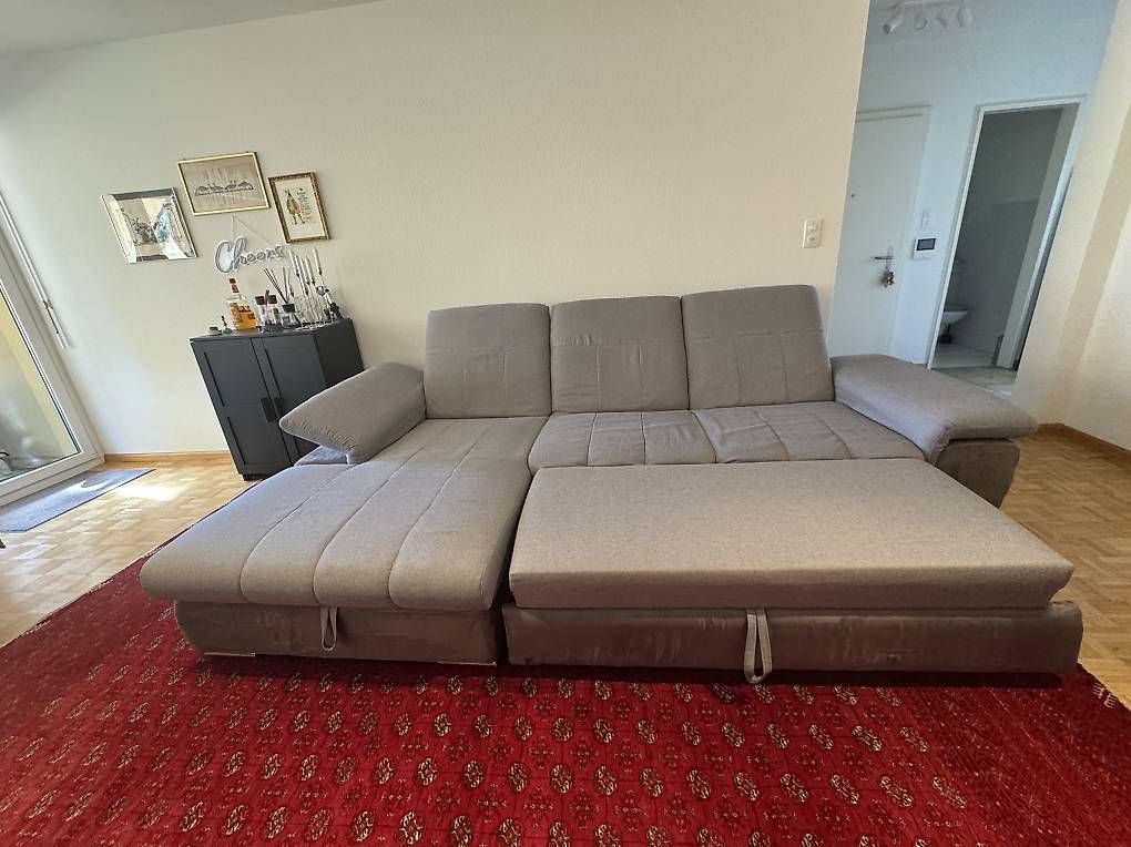 Sofas: L-Sofa mit Schlaffunktion – Gebraucht aus Basel von Ducky52 1