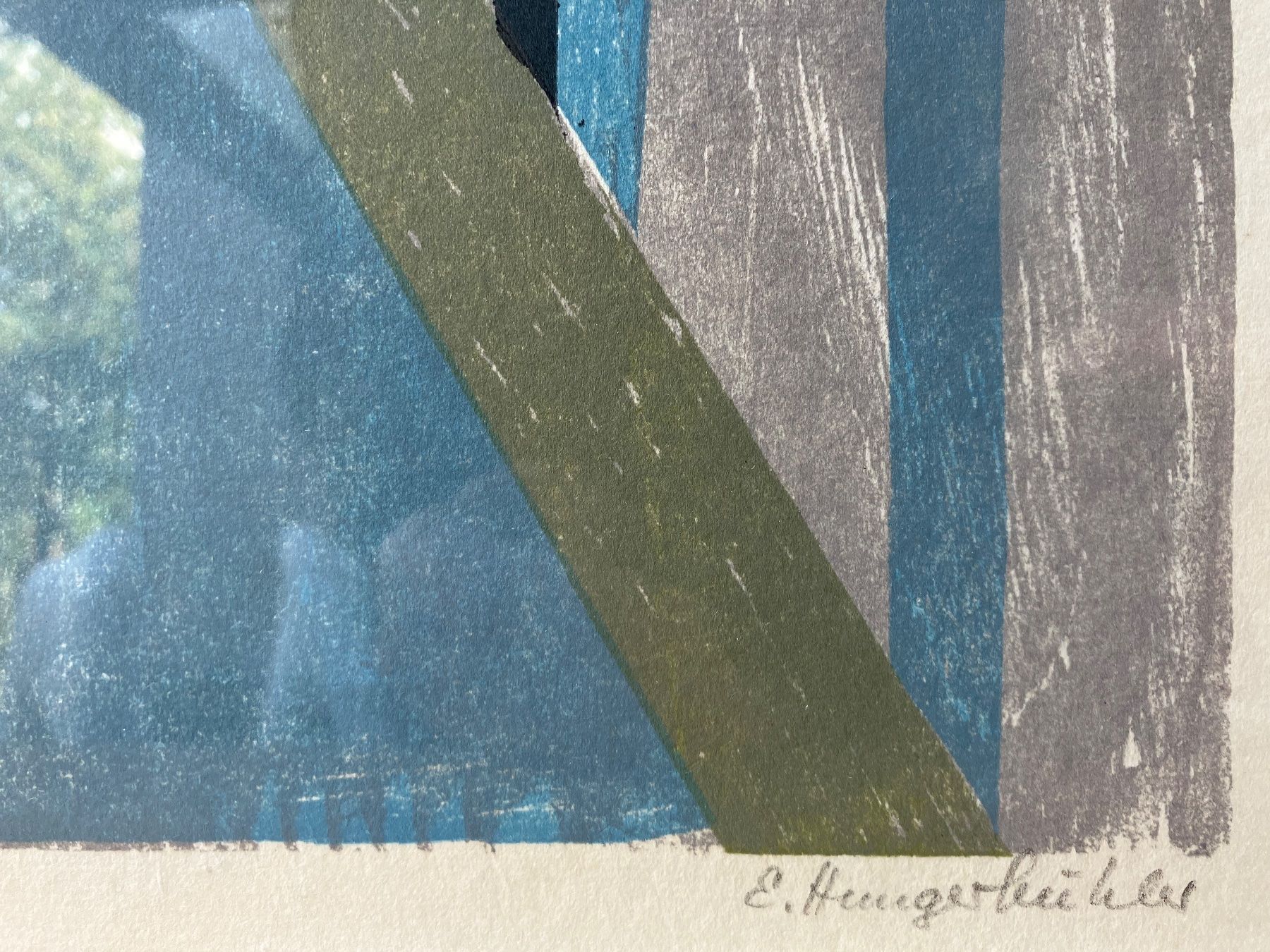 Gravures sur bois: Holzschnitt v. E. Hungerbühler – D'occasion à Wetzikon ZH par artefix 1