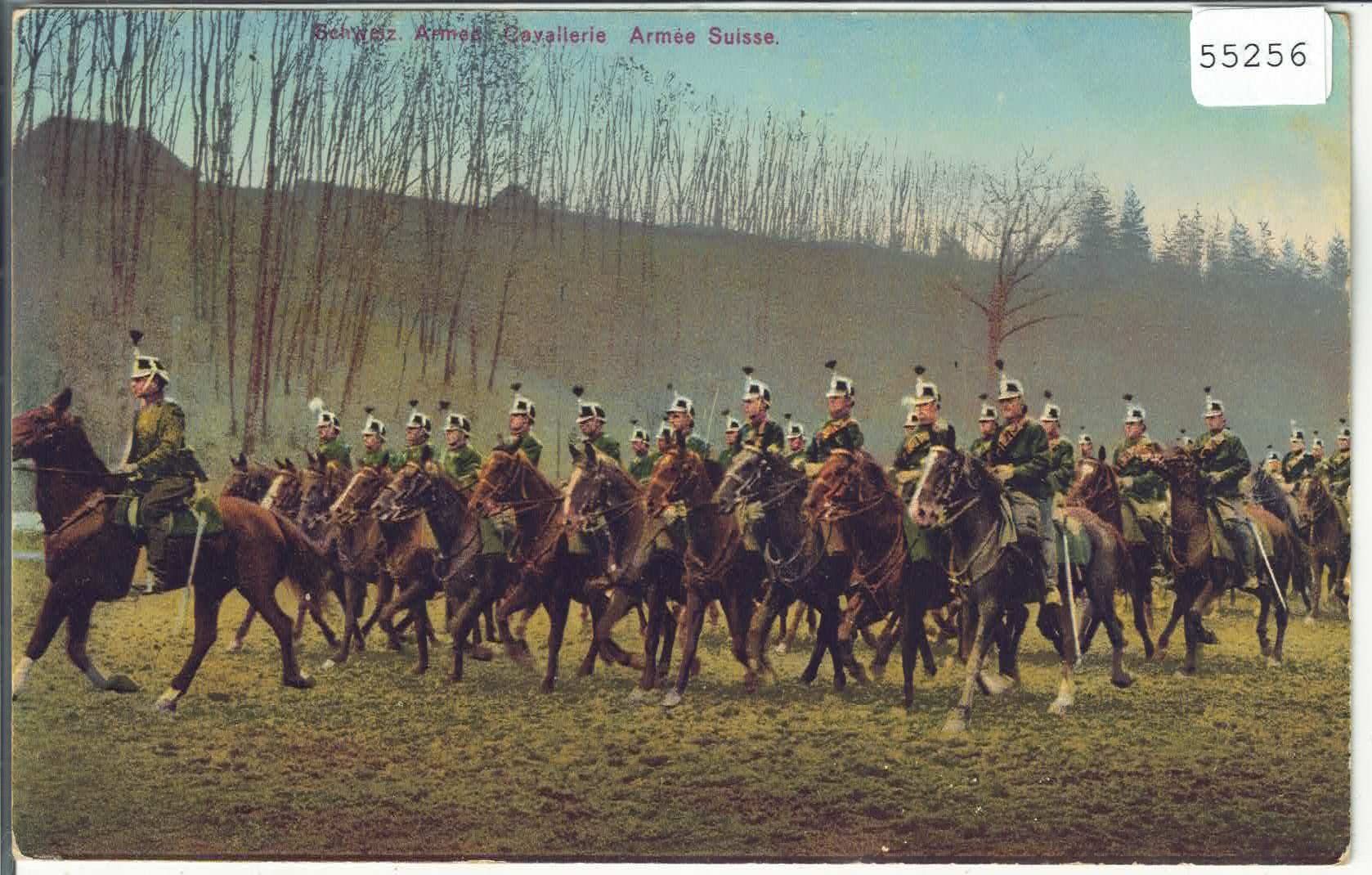 Cartoline postali: Armee Suisse - Cavallerie - Litho – Usato da Ettingen venduto da Kartenplanet