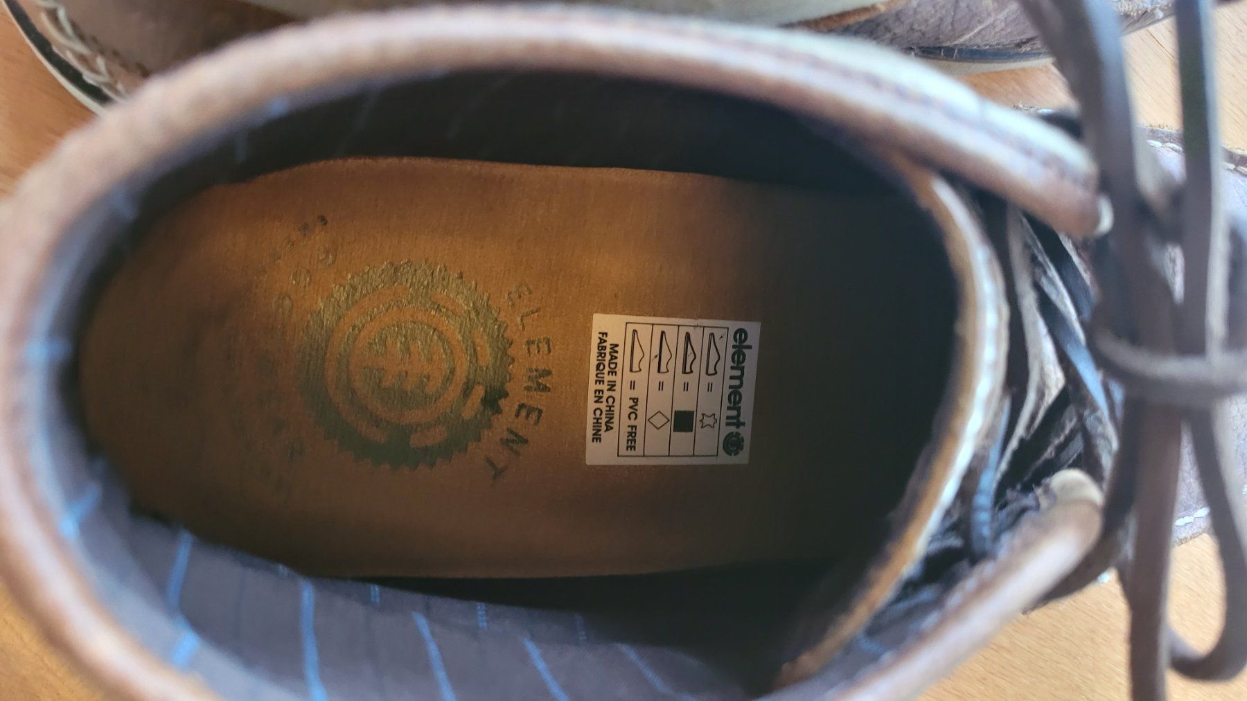 Element Scarpe da uomo: Element Schuhe Stiefel Knöchle hoch 44.5 / 29cm – Usato da brülisau venduto da nussgipfel02 4