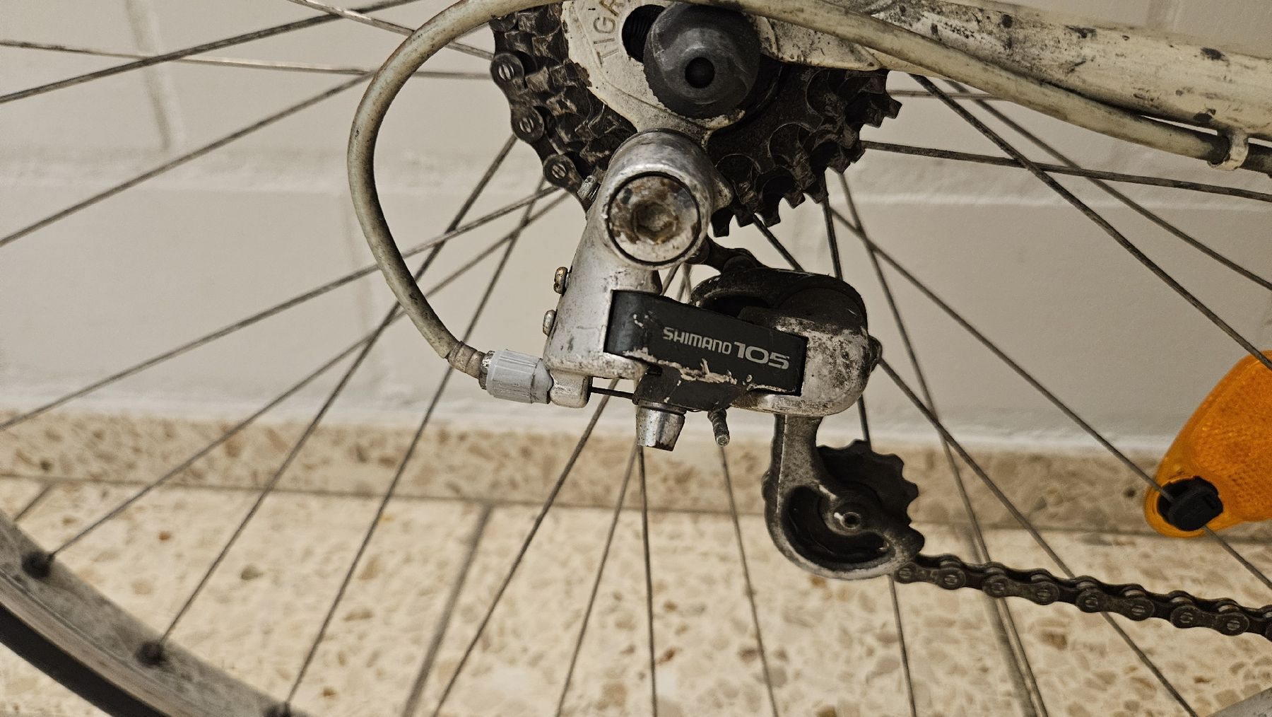 Biciclette: TIGRA Rennrad mit Shimano 105 Komponenten gebraucht – Usato da Ettingen venduto da samiba 3