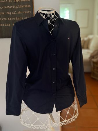 Tommy Hilfiger Hemd 38 Navy blau