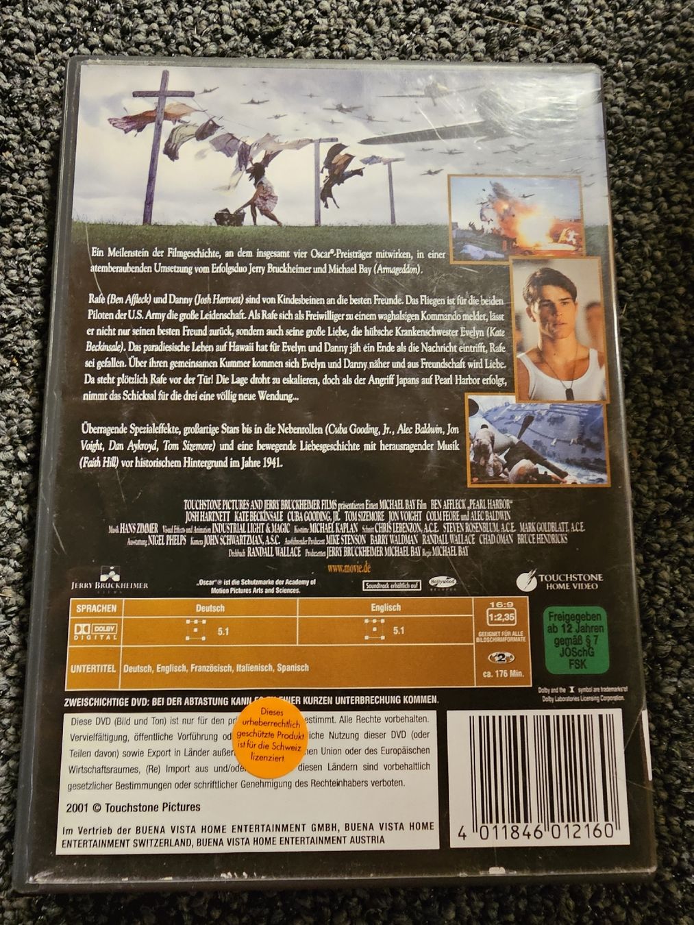 Tutti i DVDs: Pearl Harbor DVD (19176) – Usato da Ruswil venduto da jan_bxl5 1